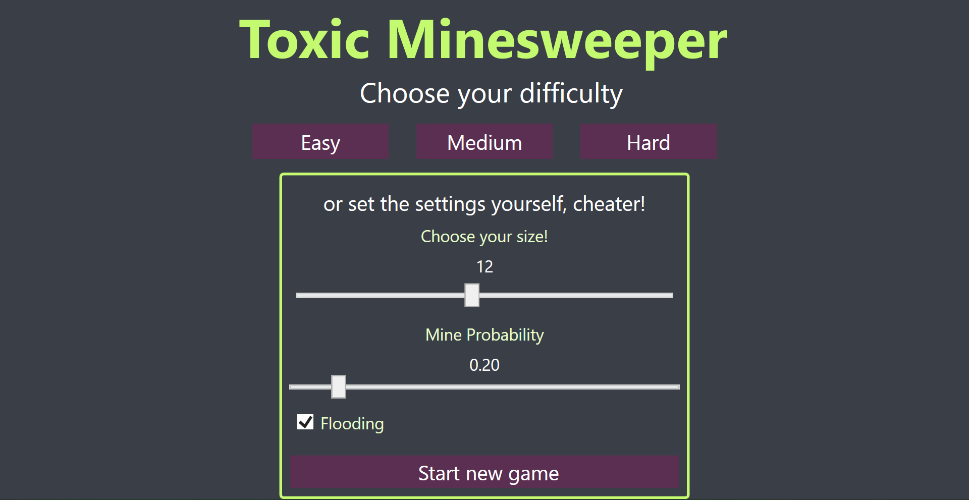 Screenshot of my C# & WPF project