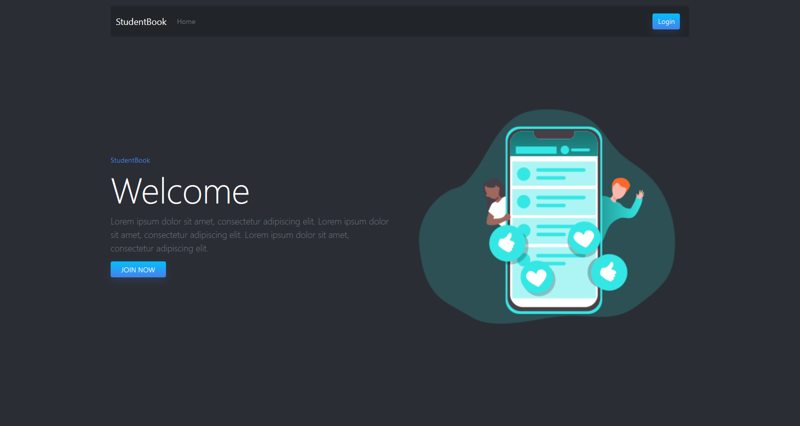 Screenshot of my Typescript & React project